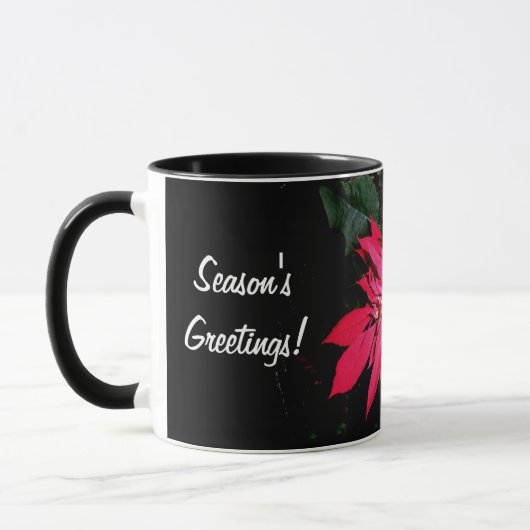 Mug Pointsettia 3 (Gauche)