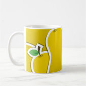 Mug Poire jaune funky (Gauche)