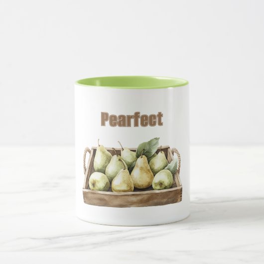 Mug Poire Parfaite Fruit Vert (Centre)
