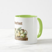 Mug Poire Parfaite Fruit Vert (Devant droit)