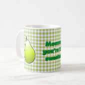 Mug Poire verte douce (Devant gauche)