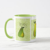 Mug Poires de chaux texturées (Gauche)