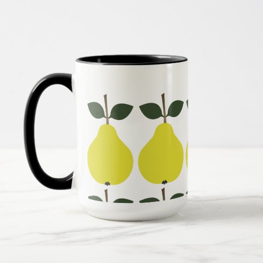 Mug Poires jaunes (Gauche)