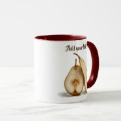 Mug Poires - Ma Moitié Douce Et Parfaite (Devant droit)