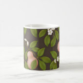 Mug Poires roses (marron foncé) (Centre)