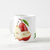 Mug Poires rouges (Devant gauche)