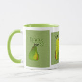 Mug Poires texturées (Gauche)