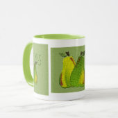 Mug Poires texturées (Devant gauche)