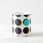 Mug Pois abstraits décoratifs dans le style (Centre)