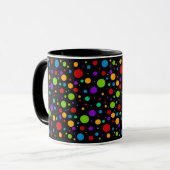 Mug Pois arc-en-ciel (Devant gauche)