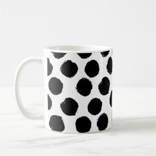 Mug Pois avec Visages de chat : Jouer Vintage.