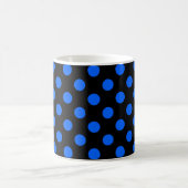 Mug Pois bleu et noir (Centre)