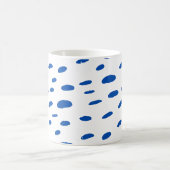 Mug Pois Cobalt Blue Motif (Centre)