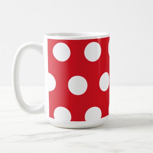 Mug Pois coloré (Gauche)