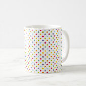 Mug Pois coloré (Devant droit)