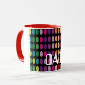 Mug Pois colorés (Devant gauche)
