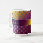 Mug Pois de fruits Ombre Passion Personnalisés (Devant gauche)
