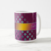 Mug Pois de fruits Ombre Passion Personnalisés (Devant droit)
