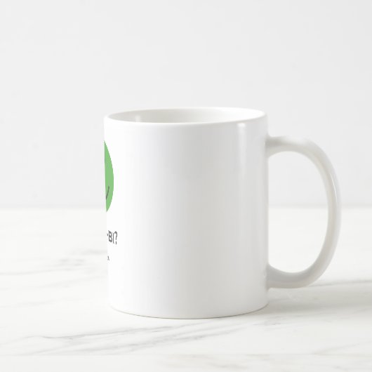 Mug Pois de wasabi - drôle (Droite)