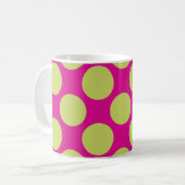 Mug pois d'or rose (Devant gauche)