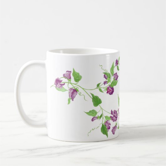Mug Pois doux au café (Gauche)