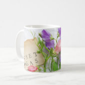 Mug Pois doux avec des mots (Devant gauche)