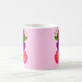 Mug pois doux en violet et rose (Centre)