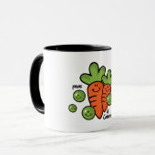 Mug Pois et carottes (Devant gauche)