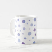 Mug pois peint à la main (Devant gauche)