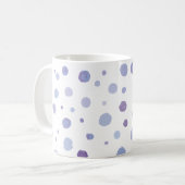 Mug pois peints à la main (Devant gauche)