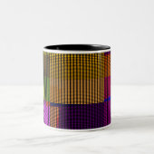 Mug Pois pop art rétro coloré (Centre)