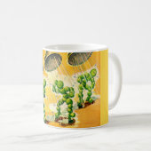 Mug pois prenant des douches (Devant droit)