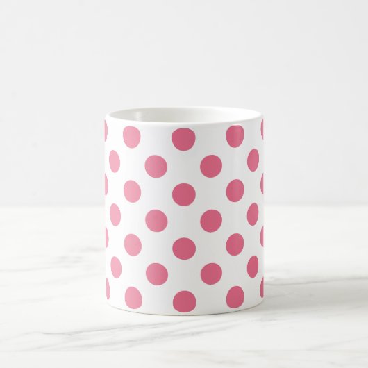 Mug Pois rose et blanc (Centre)