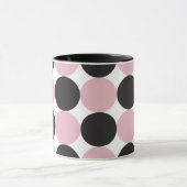 Mug Pois rose et noir (Centre)