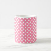 Mug Pois roses et blancs (Centre)