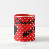 Mug Pois rouges (Centre)