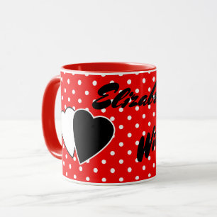 Mug Pois rouges