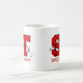 Mug pois rouges et noirs (Centre)