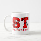 Mug pois rouges et noirs (Gauche)