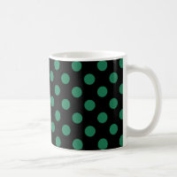 Pois vert et noir