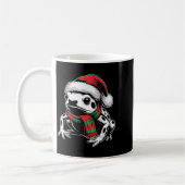 Mug Poison Dart Frog Xmas Santa Hat Écharpe Noël Co (Gauche)