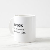 Mug Poison de botox (Devant gauche)