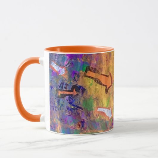 Mug Poisson à flèches (Gauche)