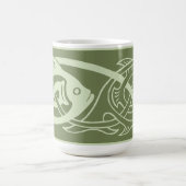 Mug Poisson à nouer celtique en vert (Centre)