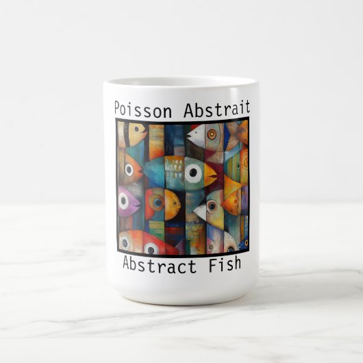 Mug Poisson Abstrait (Centre)