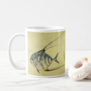 Mug Poisson Alectis indicus, Carangue à trois épines v