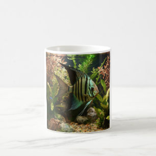 Mug Poisson-ange altum rayé