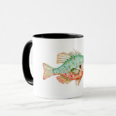 Mug Poisson avec tuyau (Devant gauche)