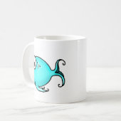 Mug Poisson bleu (Devant gauche)