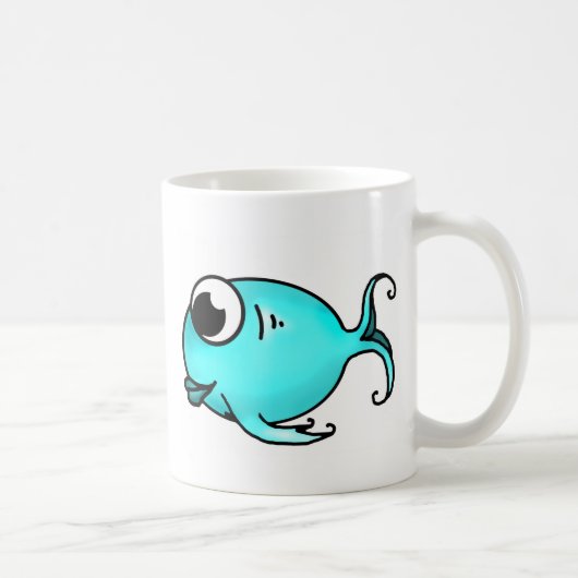 Mug Poisson bleu (Droite)